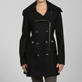 Via Spiga Women's Missy Wool Motorcycle Jacket