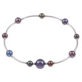 Sterling Silver Freshwater Pearl Bracelet (9 mm)