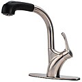 Fontaine Alisa Brushed Nickel Pullout Kitchen Faucet
