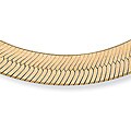 Toscana Collection 18k Yellow Gold over Sterling Silver 18-inch Herringbone Chain (8.8 mm)
