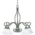 Savoy House 'San Marcos' 5-light Texas Bat Silver Chandelier