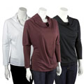 A to Z Women's Cowl Neck Top