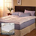 Extra-filled Down-top Featherbed and Cover Set