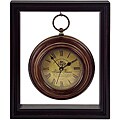 Handcrafted Argento Wall Clock In Frame