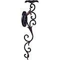 Old Spanish Mission Flower Wall Sconce