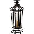 Iron Hexagon Lantern Candle Holder