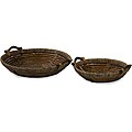 Accommodating tips on china Willow Set of 2 Willow Americana Jamestown Large Trays (China)