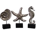 Set of 3 Argento Marine Life Stands