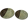 Free inviting info on china Plate Set of 2 Regent Glass Eclipse Chargers (China)