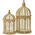Tips on Wrought iron stairs Handcrafted Provence Birdcages (Set of 2)