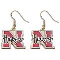 Nebraska Cornhuskers Dangle Logo Earrings