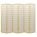 Oriental Shoji Natural 6-panel Room Divider Screen