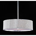 Indoor 5-light Chrome/ Rhinestone Pendant Chandelier