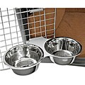 Locking Double 2-quart Bowl System