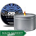 Om Gallery Nag Champa Soy Massage Candle
