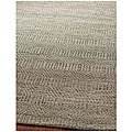 Handmade South Hampton Southwest Grey Rug (8' x 11')