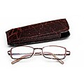 Women's Brown Rhinestone Computer Reading Glasses