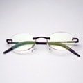 Rimless Oval Computer Glasses