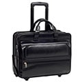McKlein Franklin Leather 17-inch Detachable-wheel Laptop Case