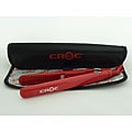 Croc Baby 0.625-inch Dual-voltage Red Mini Flat Iron
