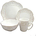 American Atelier 16-piece Bianca Braid Dinnerware Set