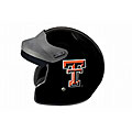 DOT Texas Tech College Open Face Motorcycle Helmet