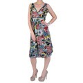 Women's Plus Size Strapless Floral Sundress