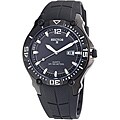 Hector H France Men's 'Fashion' Black Stainless Steel Watch