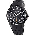 Hector H France Men's 'Fashion' Black Dual Time Watch
