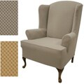 Wing Chair Stretch Slipcover