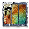 Megan Duncanson 'Summer Palms' Metal Wall Art