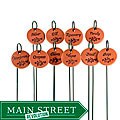 Top site for Rock ola Tempo Rock Riffle Run Pottery Herb Garden Markers (Set of 10)