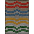 Hand-tufted Mandara Wool Rug (7'9 x 10'6)