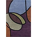Hand-tufted Mandara Wool Rug (7'9 x 10'6)