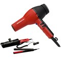 Ovente 2200-watt Hair Dryer with 0.5-inch Tourmaline Ceramic Miniature Styling Irons