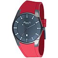 Kenenth Cole Men's KC1629 Quartz Red Silicone Strap Watch