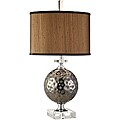 Spark Voyage 3-way Chrome/ Black Table Lamp