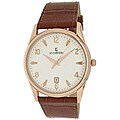 Le Chateau Men's '7077M' Classica Collection Textured Dial Watch
