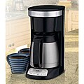 Cuisinart CBC-1600PCFR FlavorBrew Black Coffeemaker with 10-cup Thermal ...