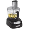 KitchenAid RKFP750OB Onyx Black 12-Cup Ultra Wide Mouth Food Processor (Refurbished)