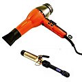 Hot Tools 1.5-inch Curling Iron/ La Vida Hair Dryer Set