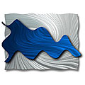 Ash Carl 'Hydrodynamic' Metal Wall Art