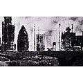 Kit Beercroft 'Gherkin' Gallery-wrapped Canvas