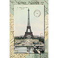 Corey Wolfe 'Eiffel' Gallery-wrapped Canvas