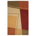 A few more facts on Medium abstract painting Hand-tufted Illusions Angles Abstract Rug (3'5 x 5'5)