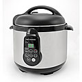 Cook's Essentials K5963 Heavy-duty Nonstick 5-qt Digital Pressure Cooker (Refurbished)