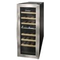 Vinotemp VT-21TEDS-2Z Dual-zone 21-bottle Thermoelectric Wine Cooler