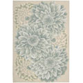 Hand-hooked Florent Green Rug (5' x 7'6)
