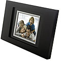 TAO 5.6-inch Black Modern Wood Digital Photo Frame