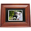 TAO 5.6-inch Mahogany Wood Digital Photo Frame
